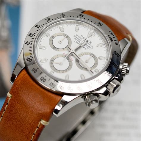 mens rolex watches with leather bands|replacement bands for Rolex watches.